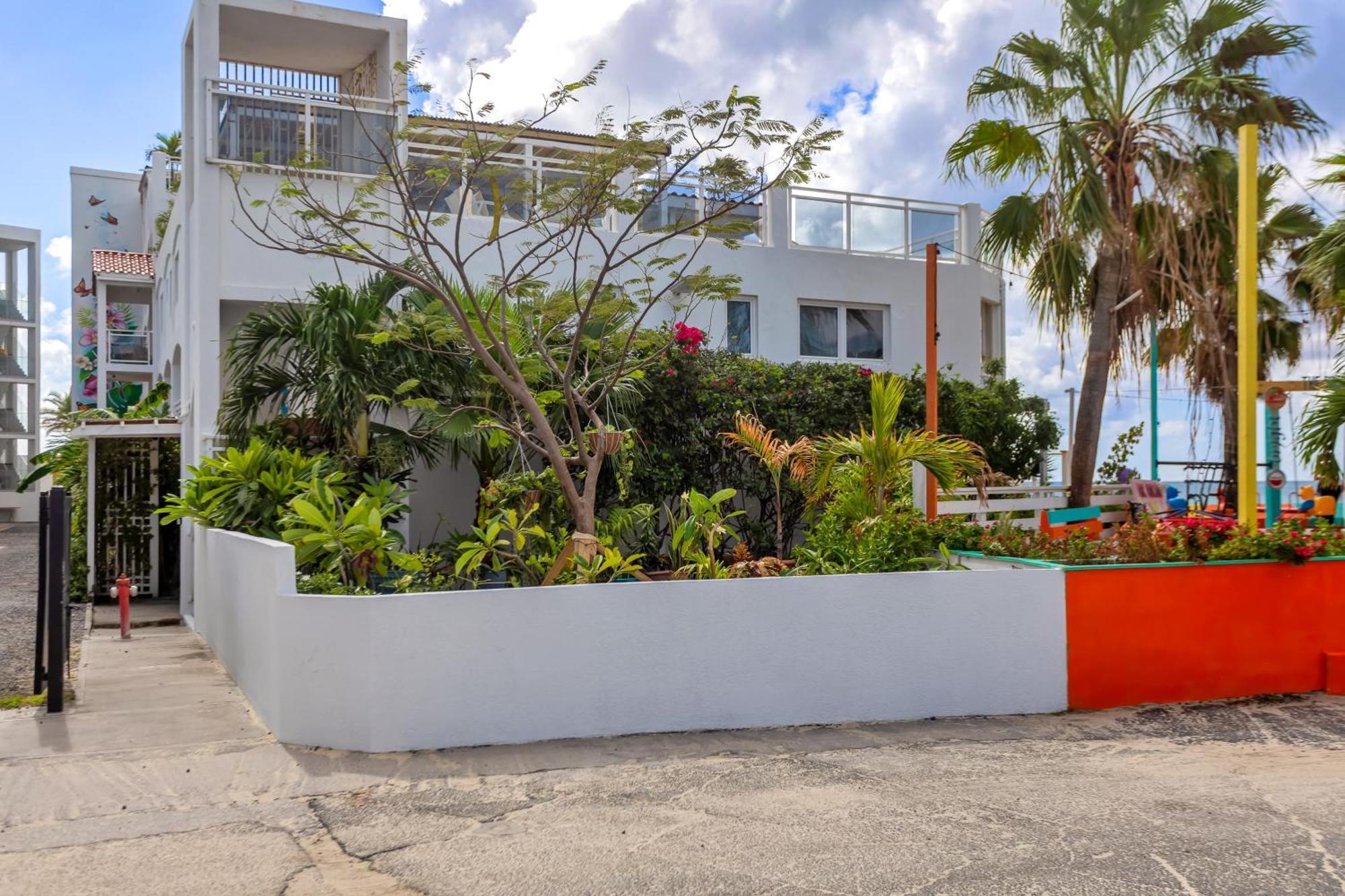 Maho Beach House - Studio - Beach Access エクステリア 写真